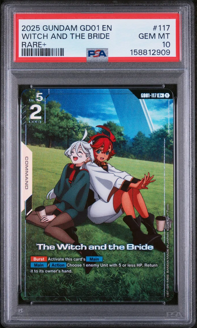 2025 #117 The Witch and the Bride PSA 10 Gundam Newtype Rising
