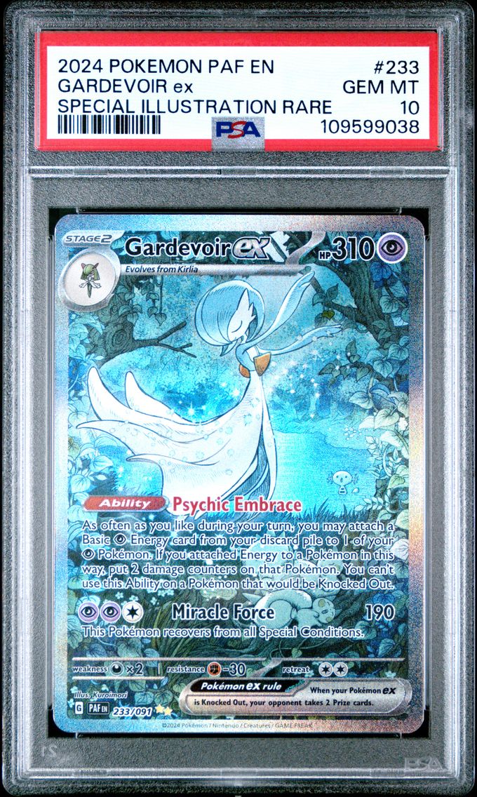 2024 #233 Gardevoir EX PSA 10 Pa