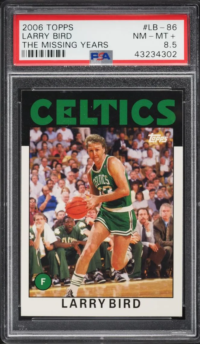 2006 #LB-86 Larry Bird PSA 8.5 Topps The Missing Years