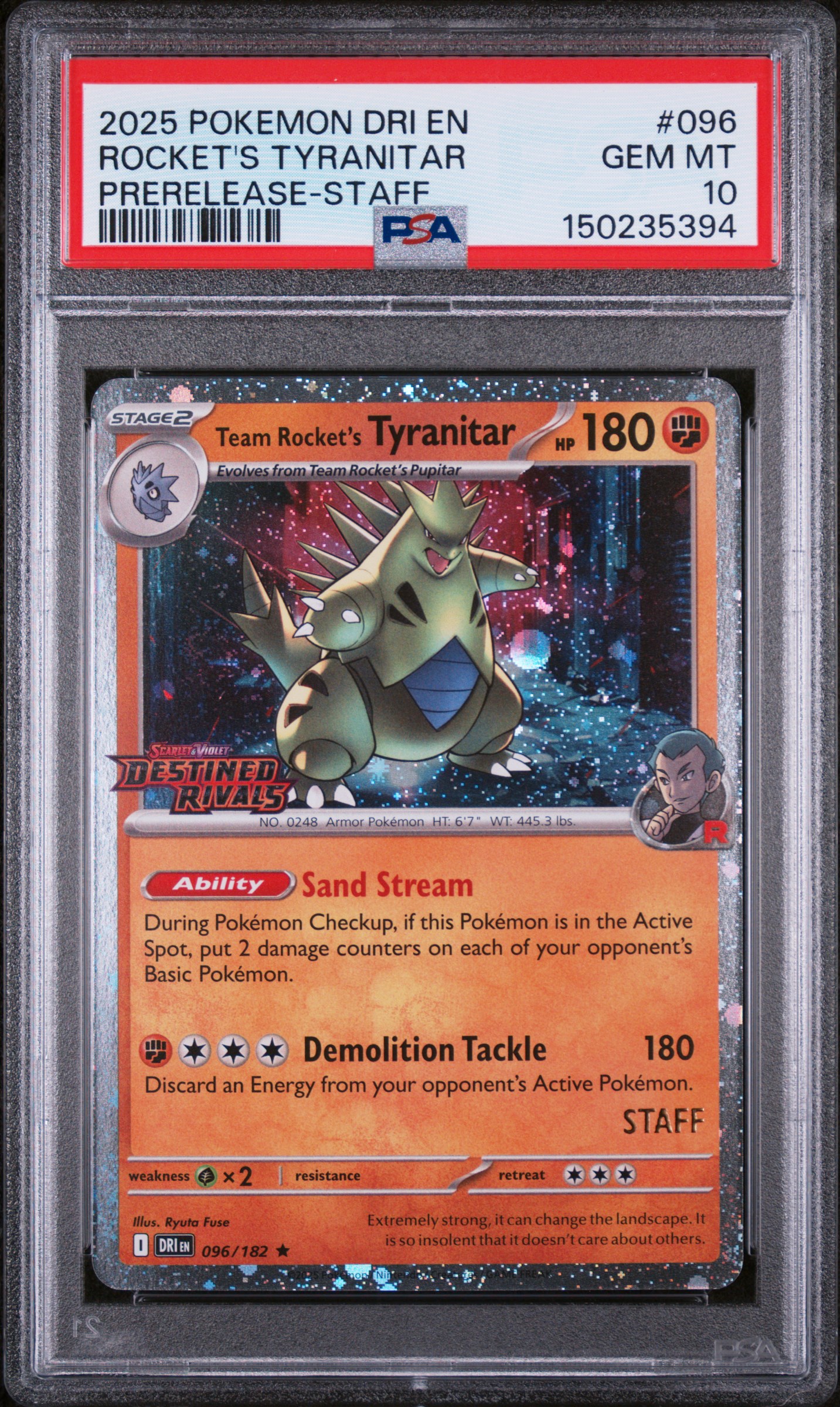 Team Rocket's Tyranitar