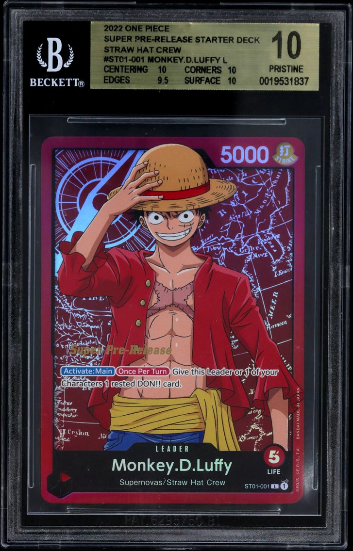 2022 #ST01001 Monkey.D.Luffy L B