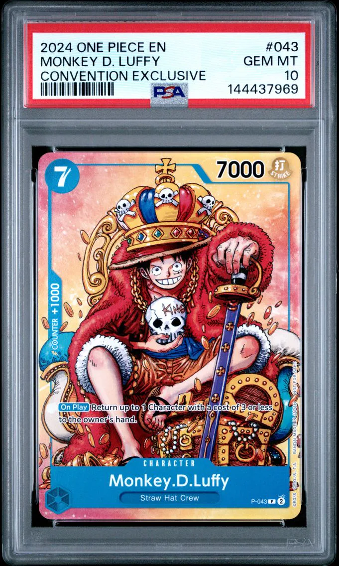 2024 #043 Monkey D. Luffy PSA 10 One Piece Promos
