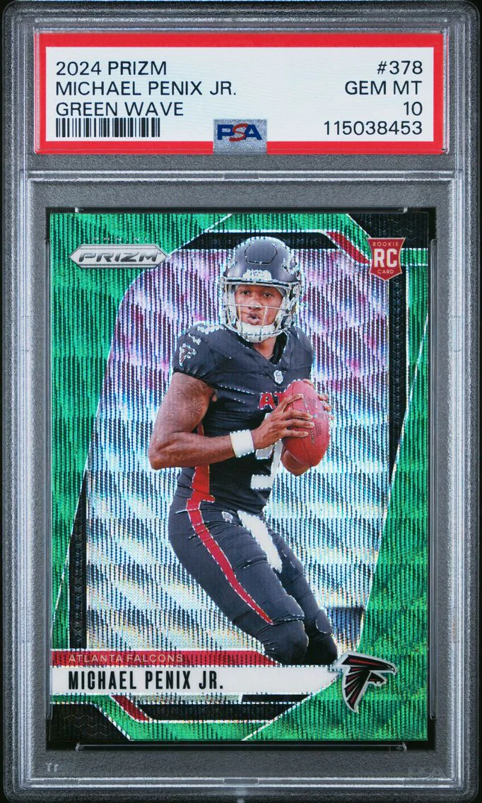 2024 #378 Michael Penix Jr. PSA 10 Panini Prizm