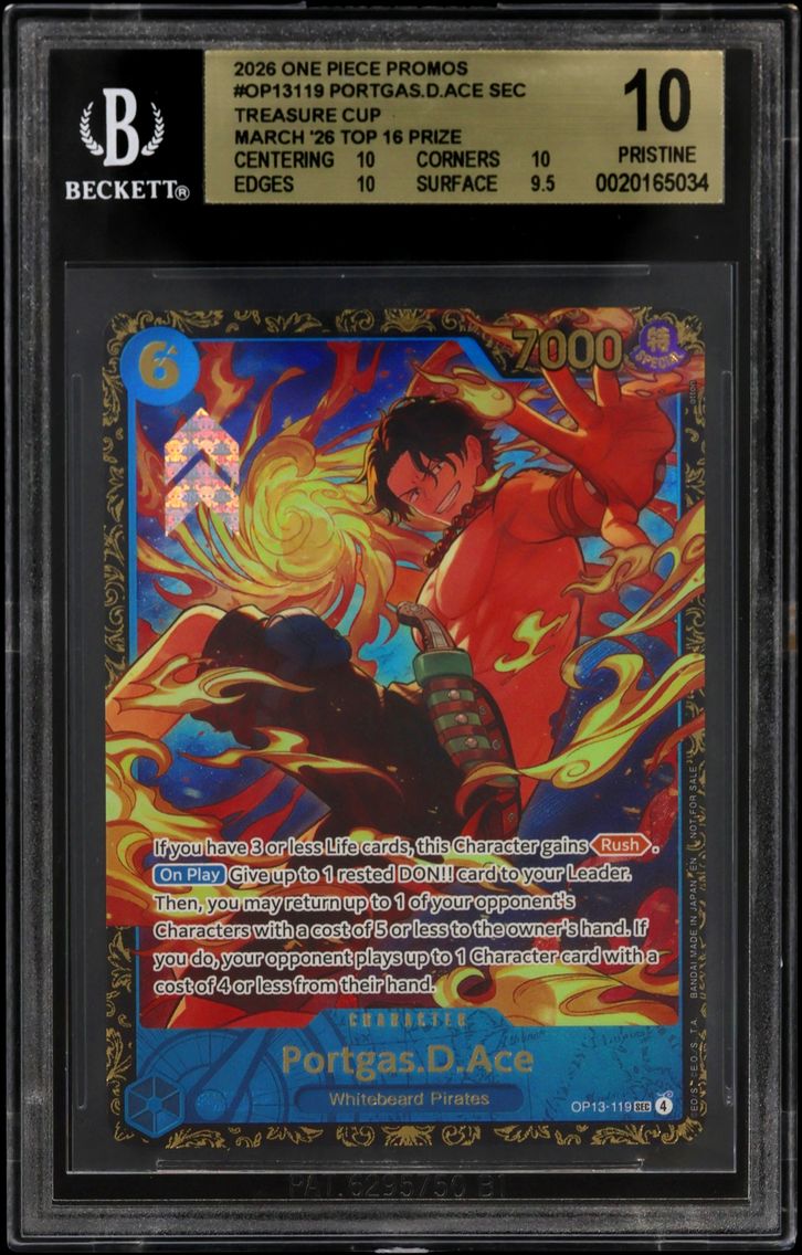 2026 #OP13119 Portgas.D.Ace SEC/