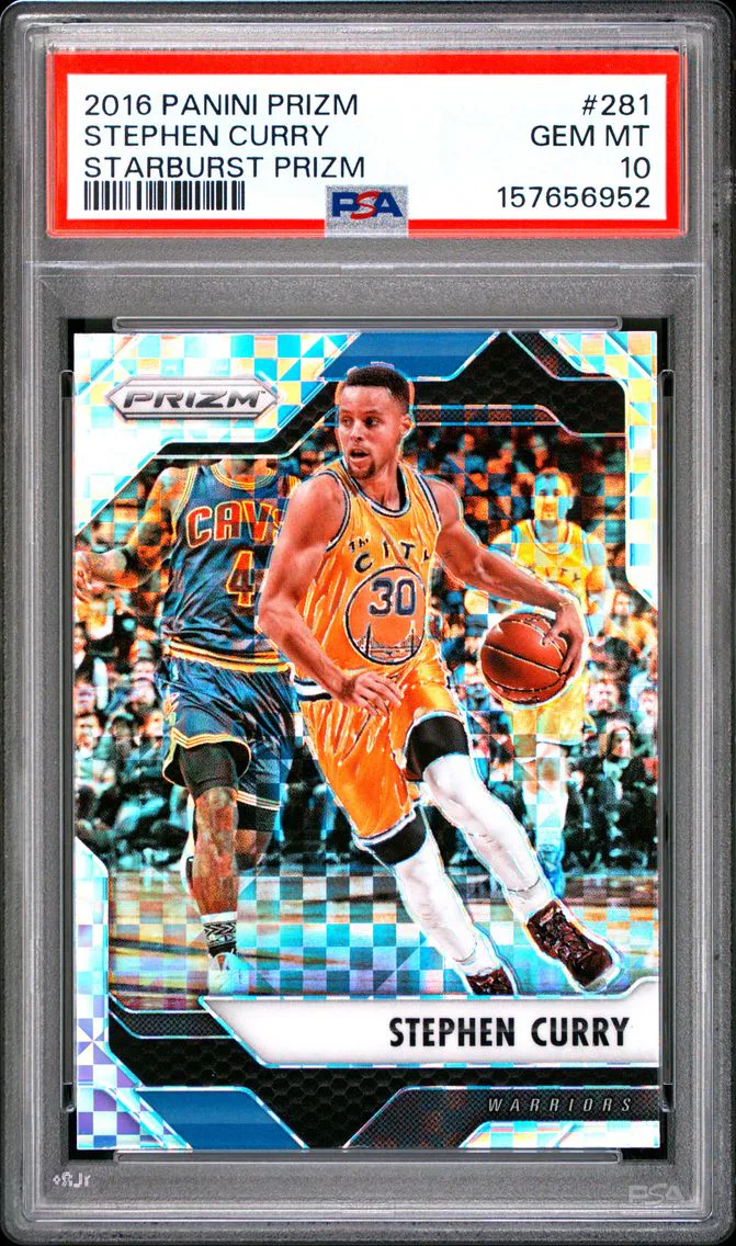 2016 #281 Stephen Curry PSA 10 P