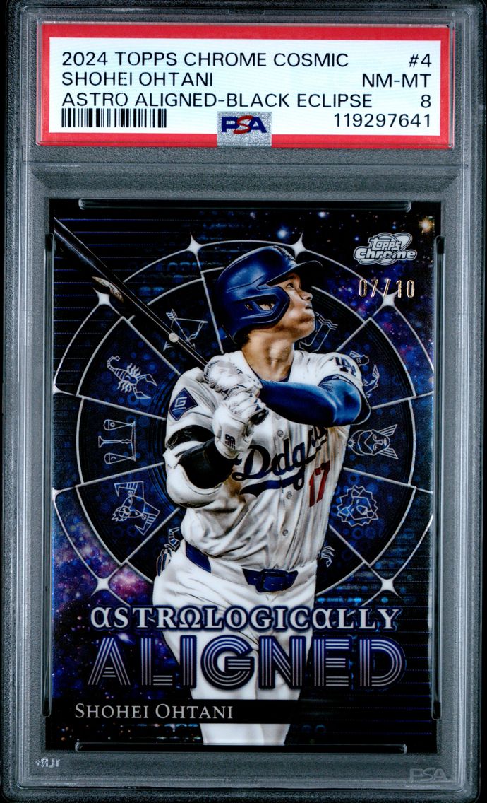 2024 #4 Shohei Ohtani PSA 8 Topp