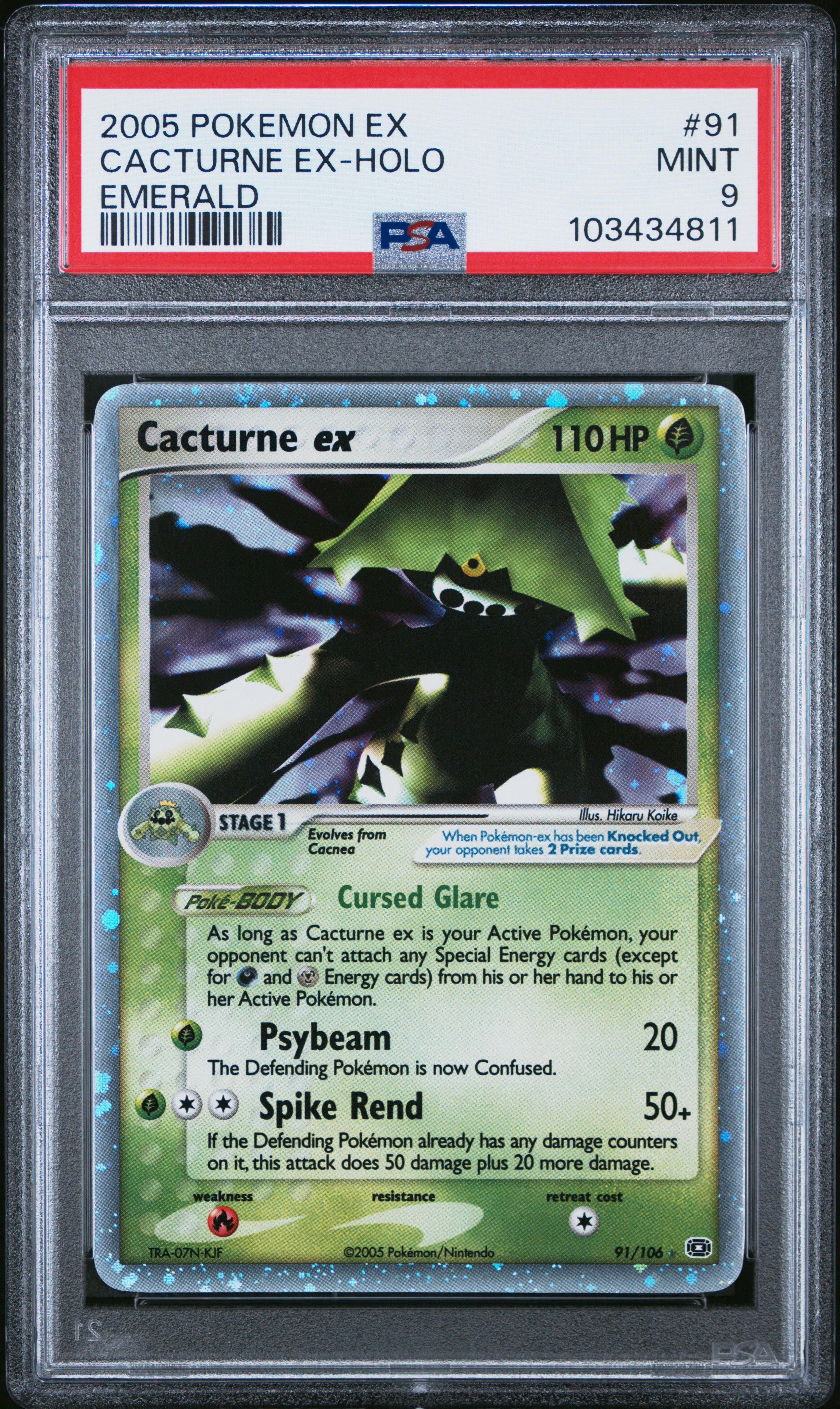 Cacturne EX-Holo