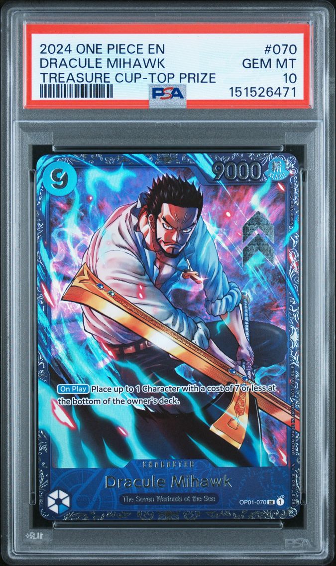 2024 #070 Dracule Mihawk PSA 10 