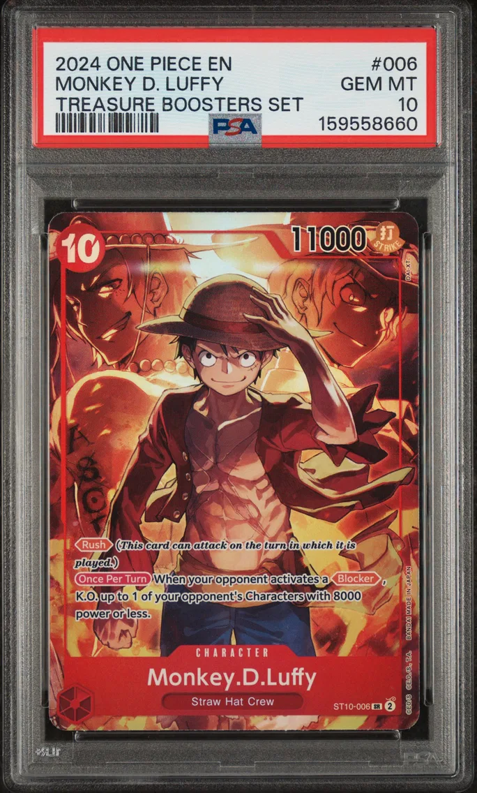 2024 #006 Monkey D. Luffy PSA 10 One Piece Promos