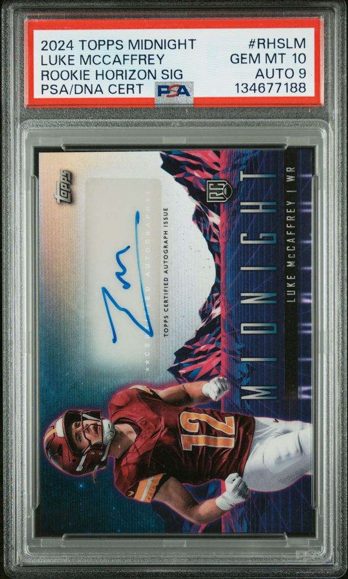 2024 #RHSLM Luke McCaffrey PSA 1