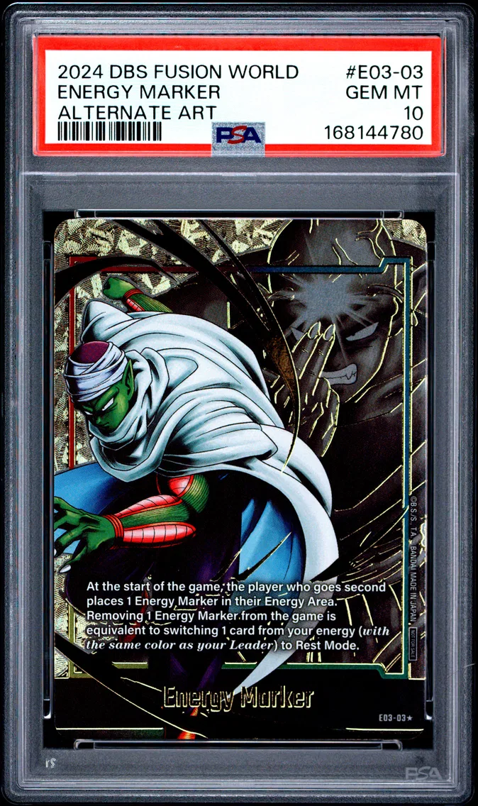 2024 #E03-03 Energy Marker PSA 10 Dragon Ball Super Card Game Fusion World Energy Marker Pack 03