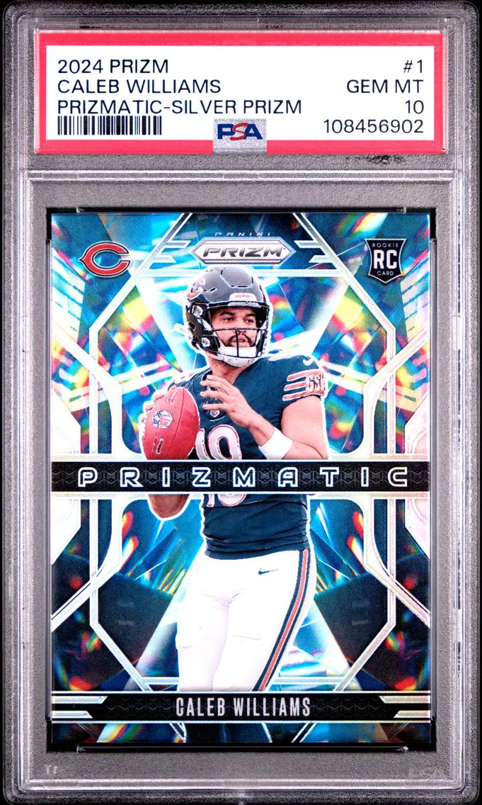 2024 #1 Caleb Williams PSA 10 Panini Prizm Prizmatic