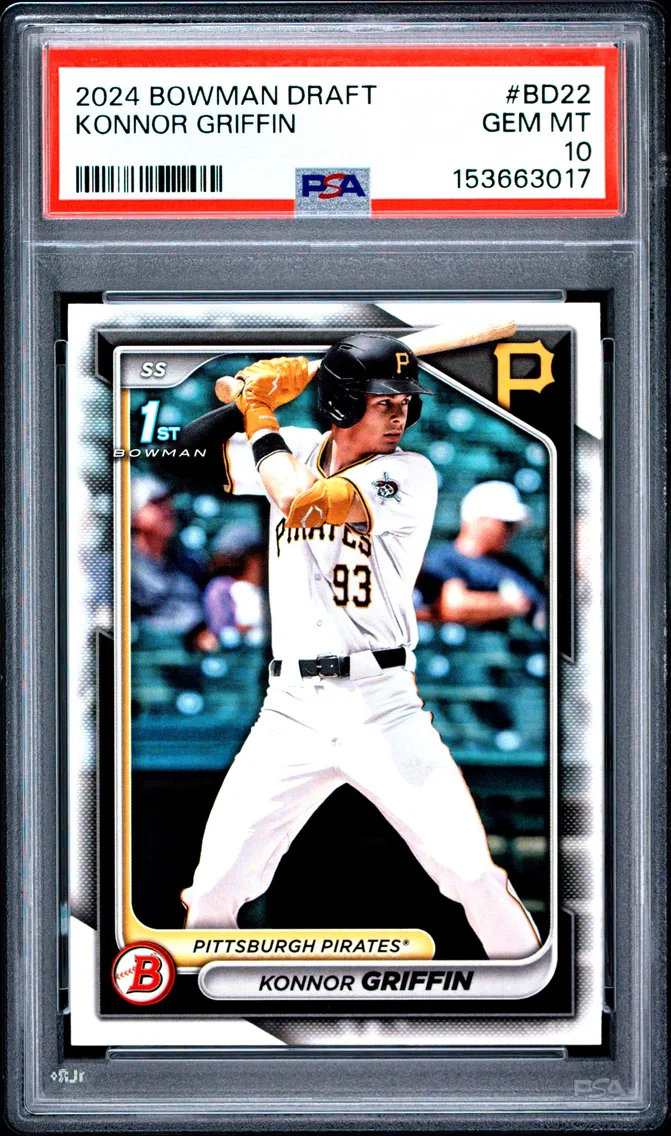 2024 #BD22 Konnor Griffin PSA 10 Bowman Draft