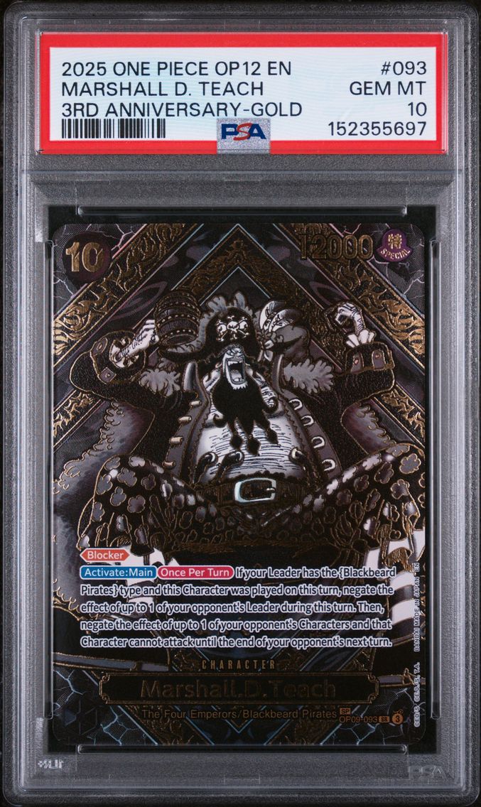 2025 #093 Marshall D. Teach PSA 
