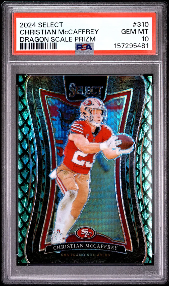 2024 #310 Christian McCaffrey PSA 10 Panini Select