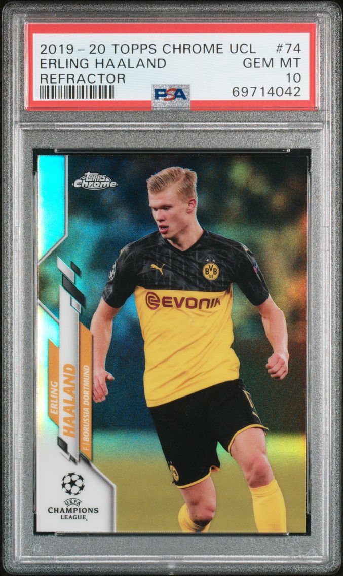 2019 #74 Erling Haaland PSA 10 T