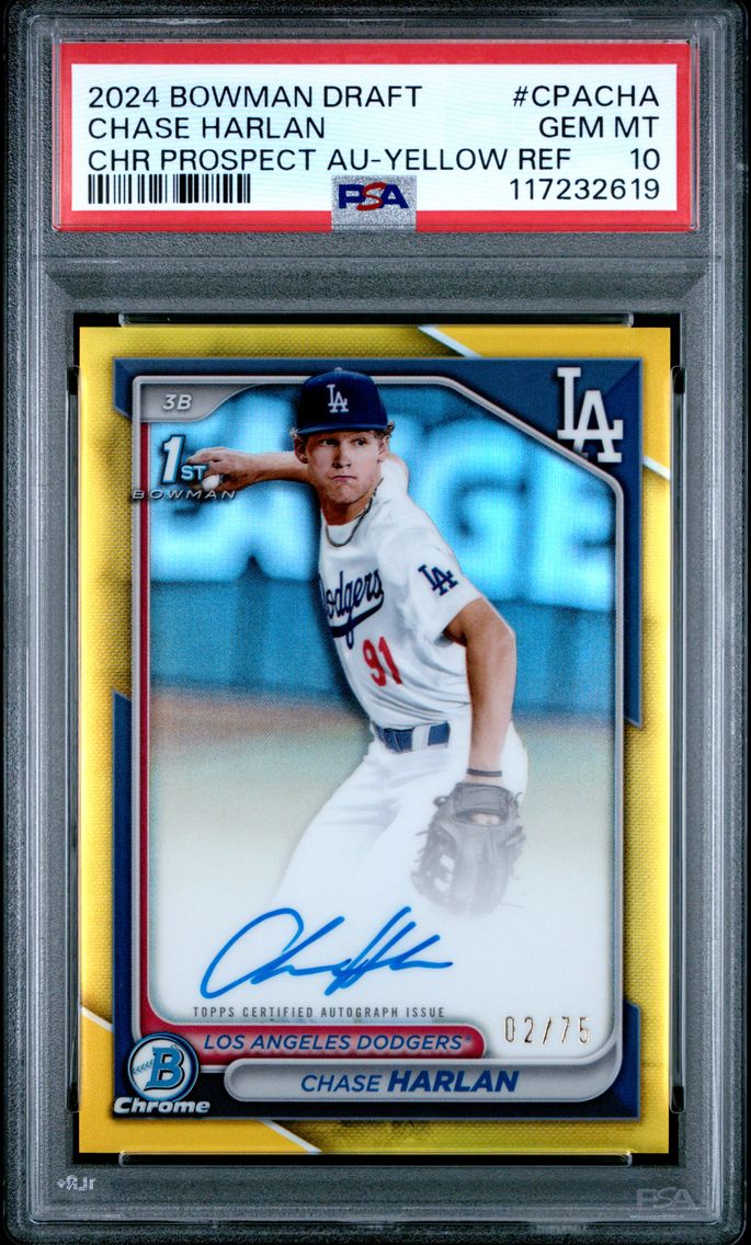 2024 #CPACHA Chase Harlan PSA 10