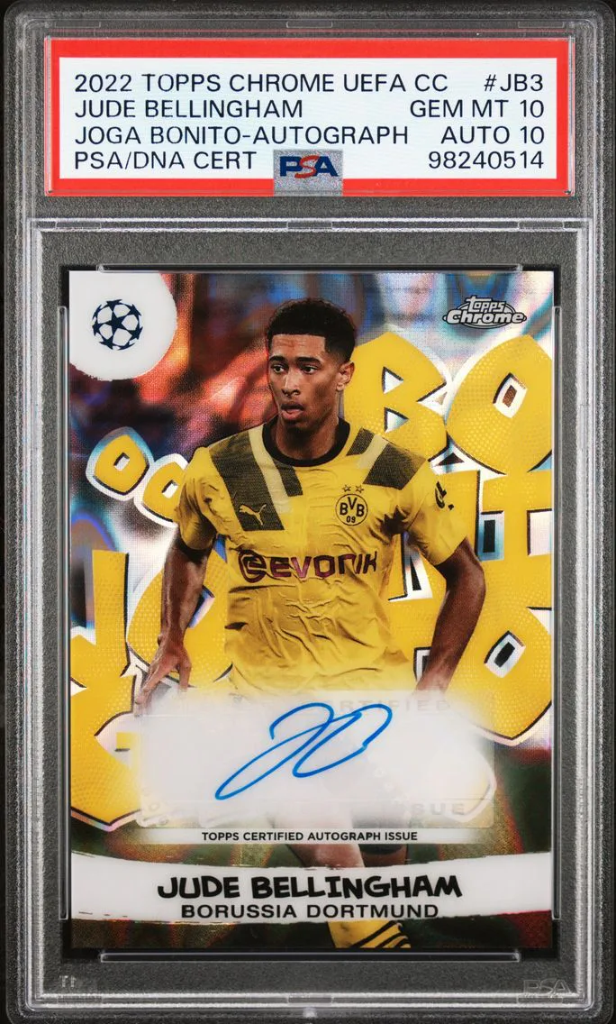 2022 #JB3 Jude Bellingham PSA 10