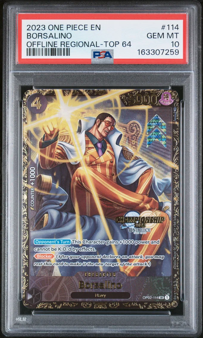 2023 #114 Borsalino PSA 10 One Piece Promos