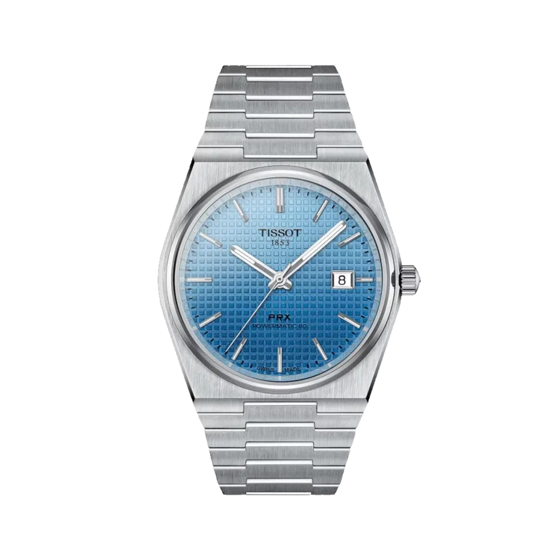 Tissot PRX Automatic Powermatic 80 40mm - Blue Gradient on Bracelet