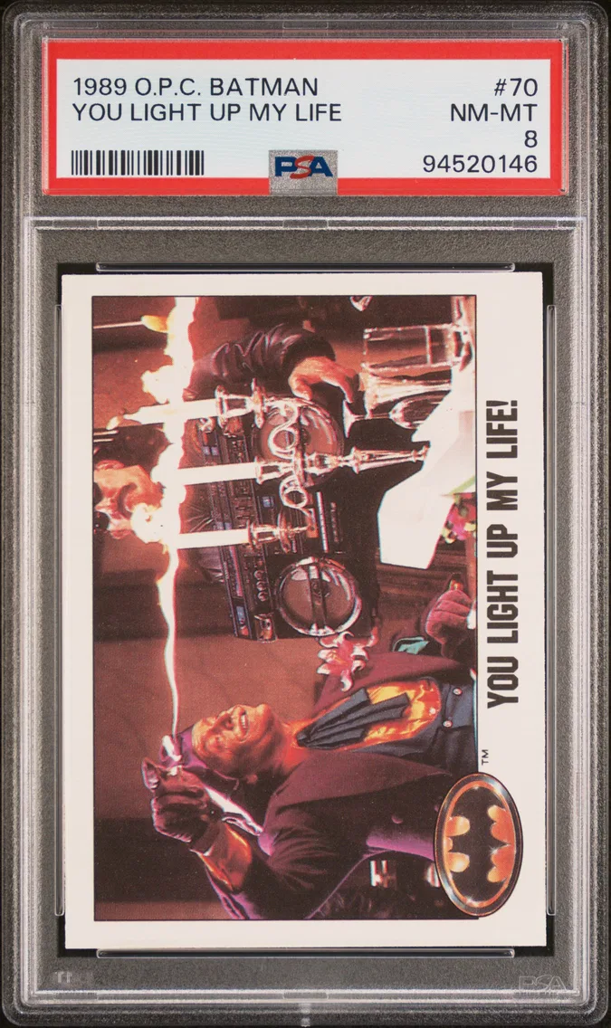 1989 #70 You Light Up My Life PSA 8 O-Pee-Chee Batman