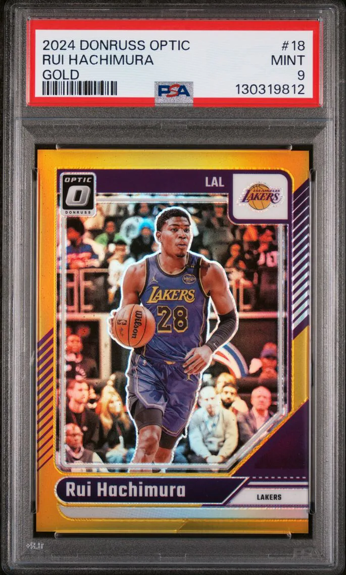2024 #18 Rui Hachimura PSA 9 Panini Donruss Optic