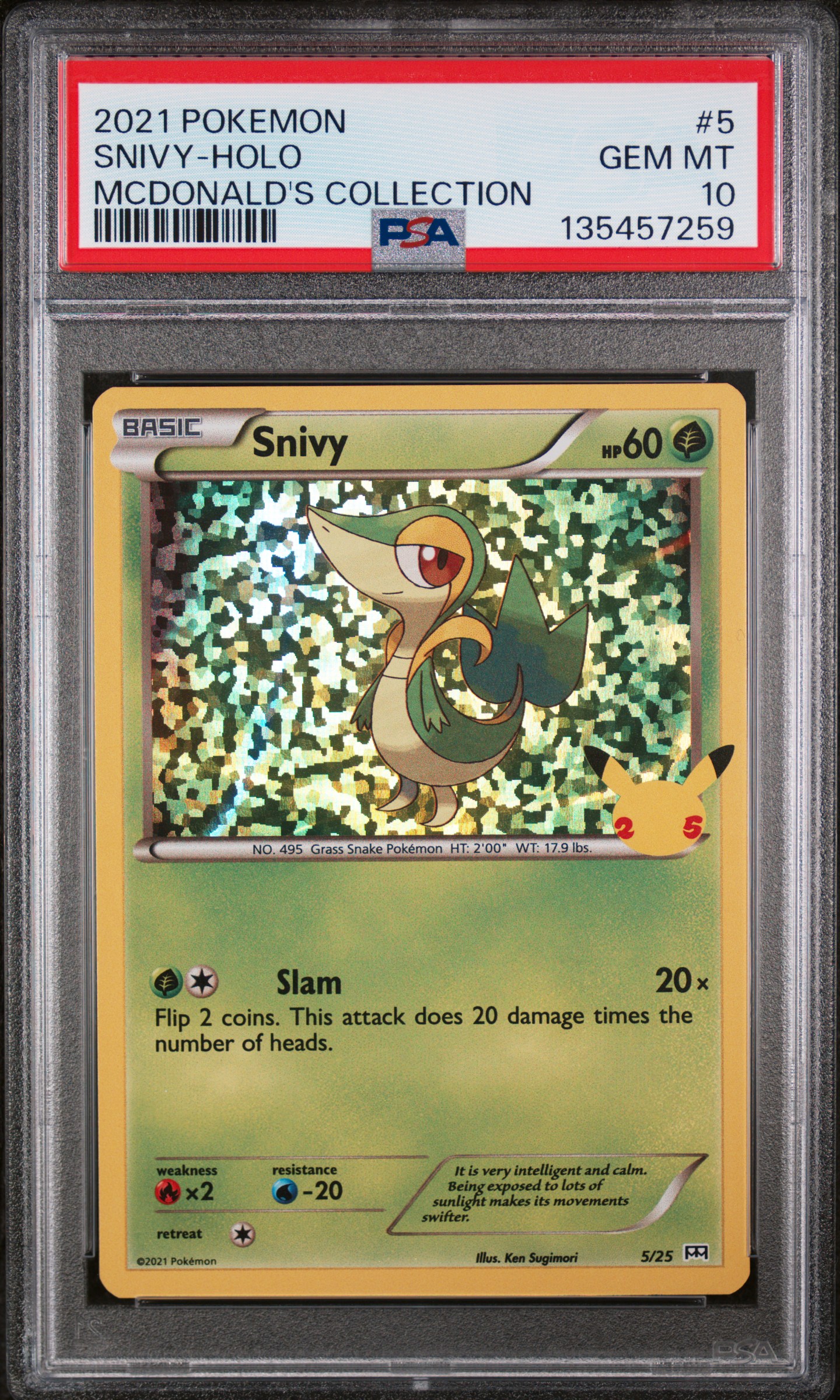 Snivy-Holo