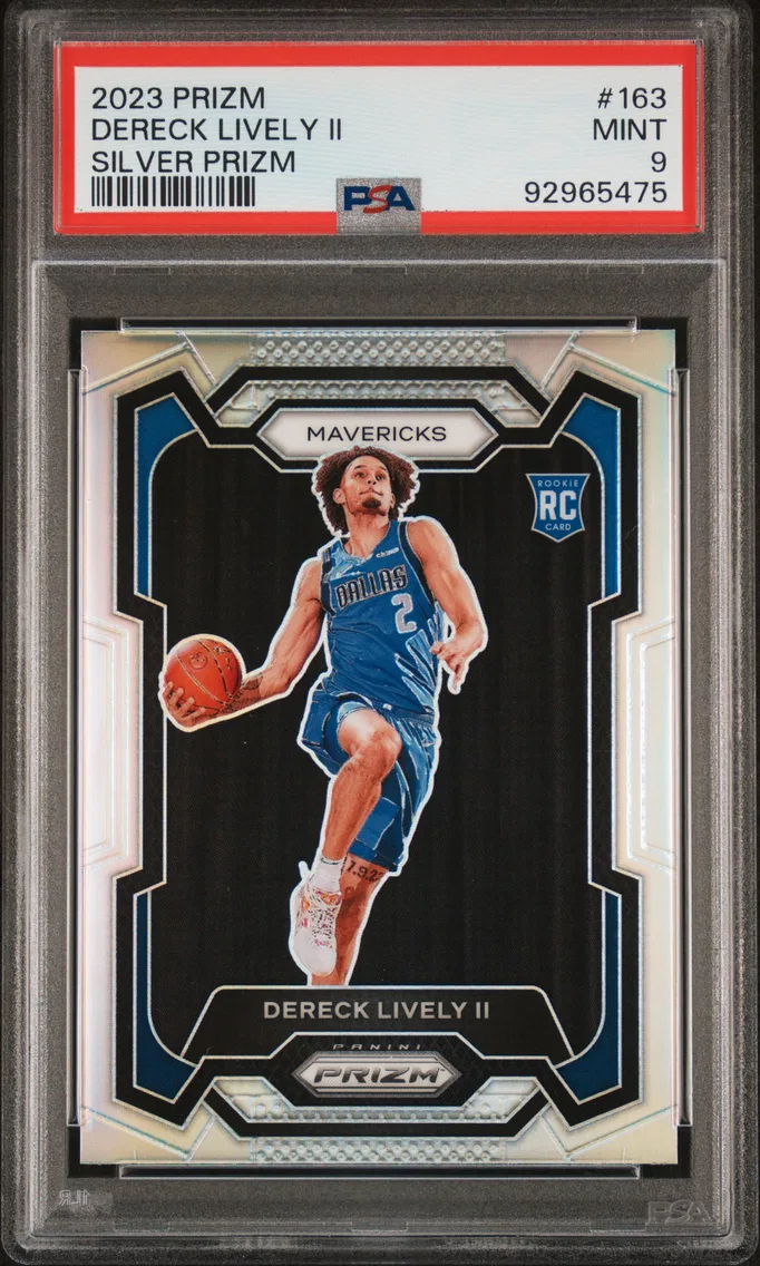 2023 #163 Dereck Lively II PSA 9 Panini Prizm