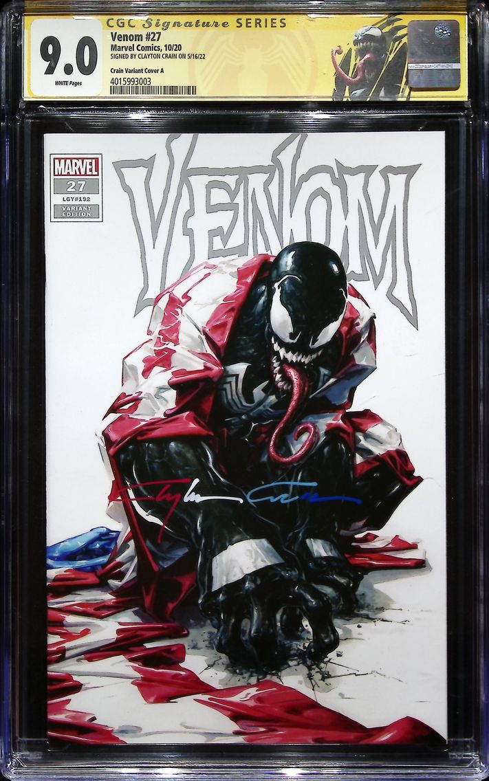 2020 Venom #27 CGC 9 Marvel Comi