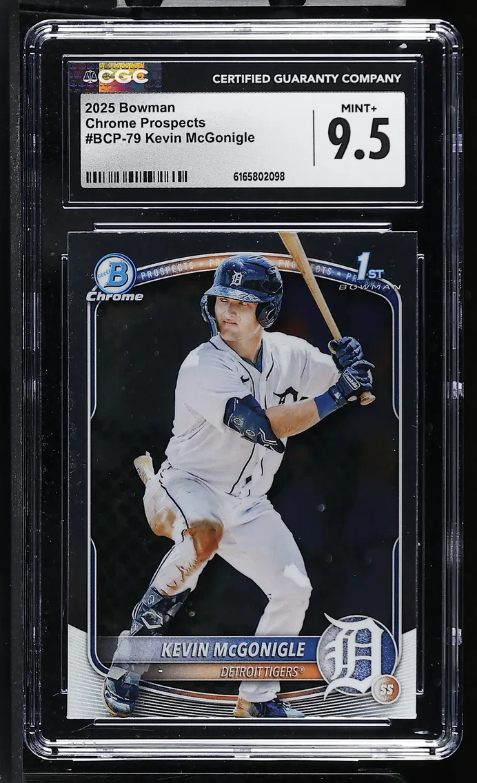 2025 #BCP-79 Kevin McGonigle CGC 9.5 Bowman Bowman