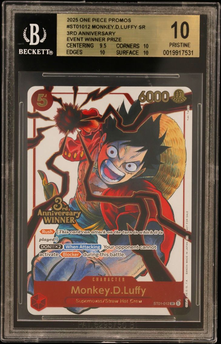 2025 #ST01012 Monkey.D.Luffy SR/