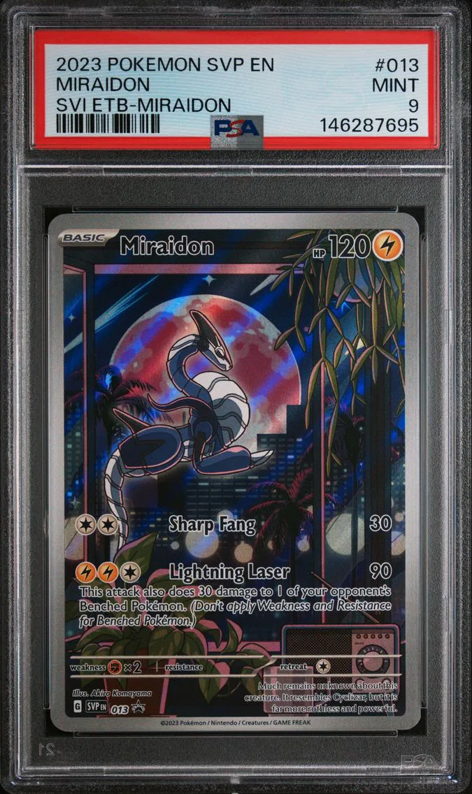 2023 #013 Miraidon PSA 9 Svp EN-