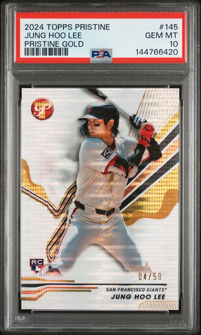 2024 #145 Jung Hoo Lee PSA 10 Topps Pristine