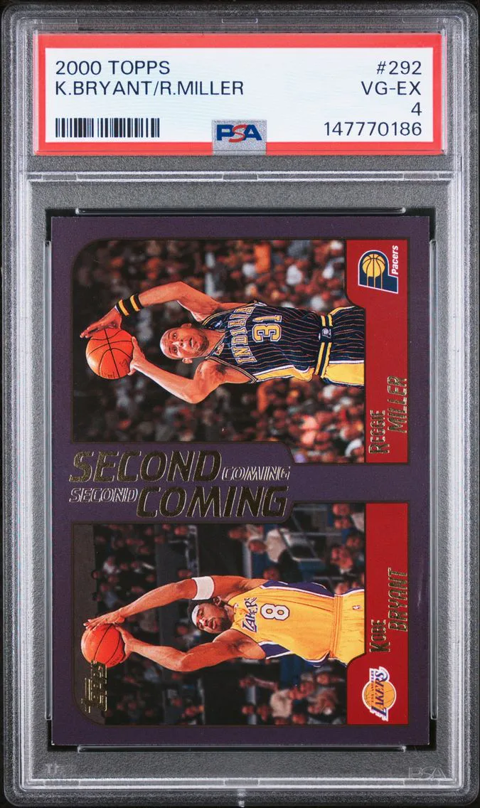 2000 #292 K.Bryant/R.Miller PSA 4 Topps