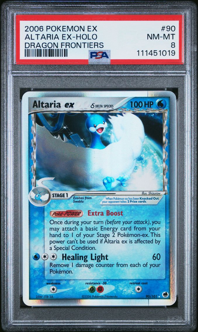 2006 \#90 Altaria EX-Holo PSA 8 E