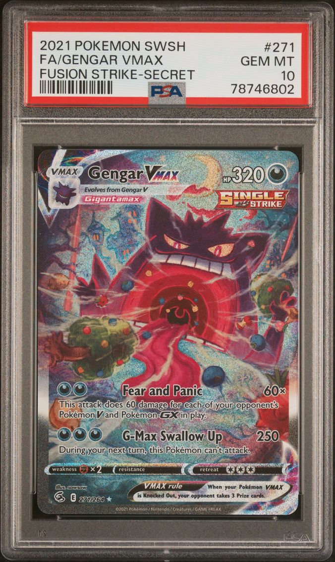 2021 #271 Full Art/Gengar Vmax P