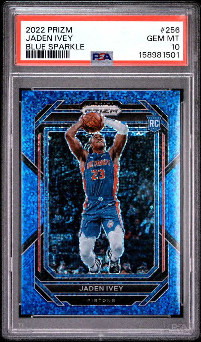 2022 #256 JADEN IVEY PSA 10 Panini Prizm