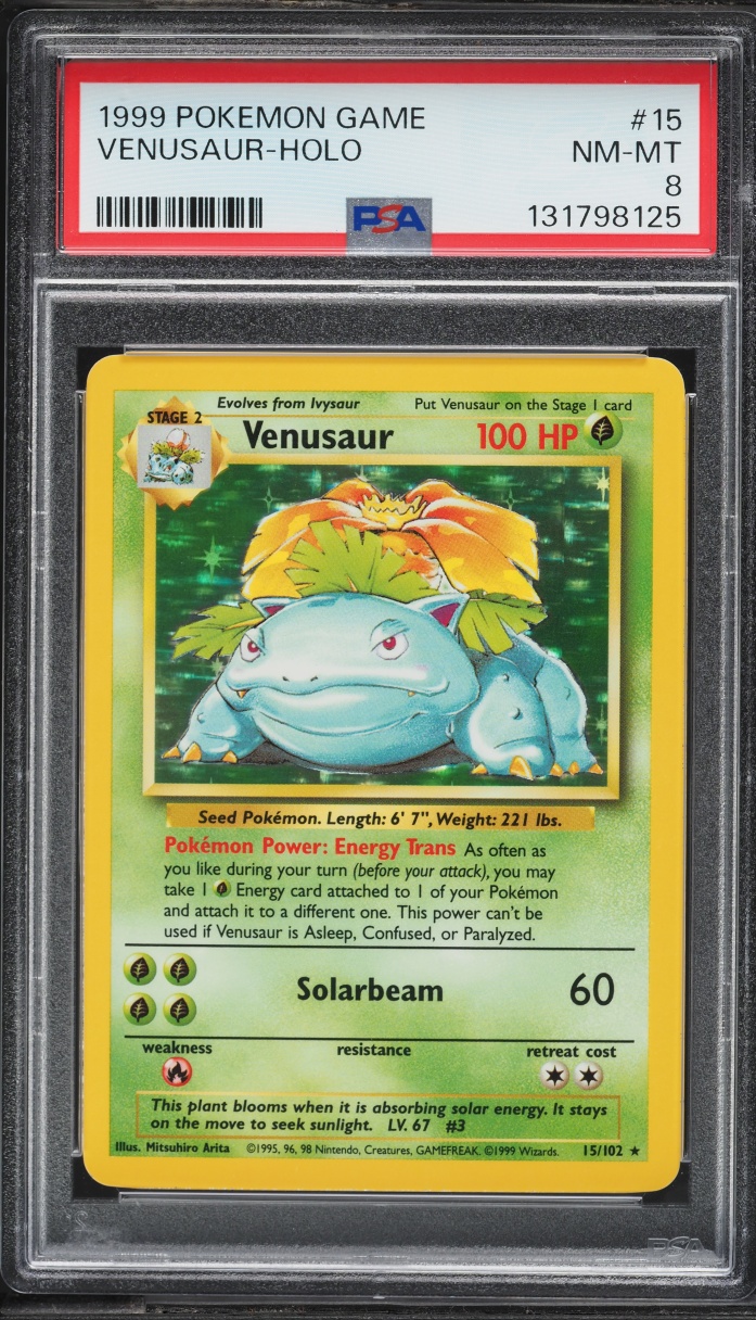 Base Set Holo Venusaur NM-MT