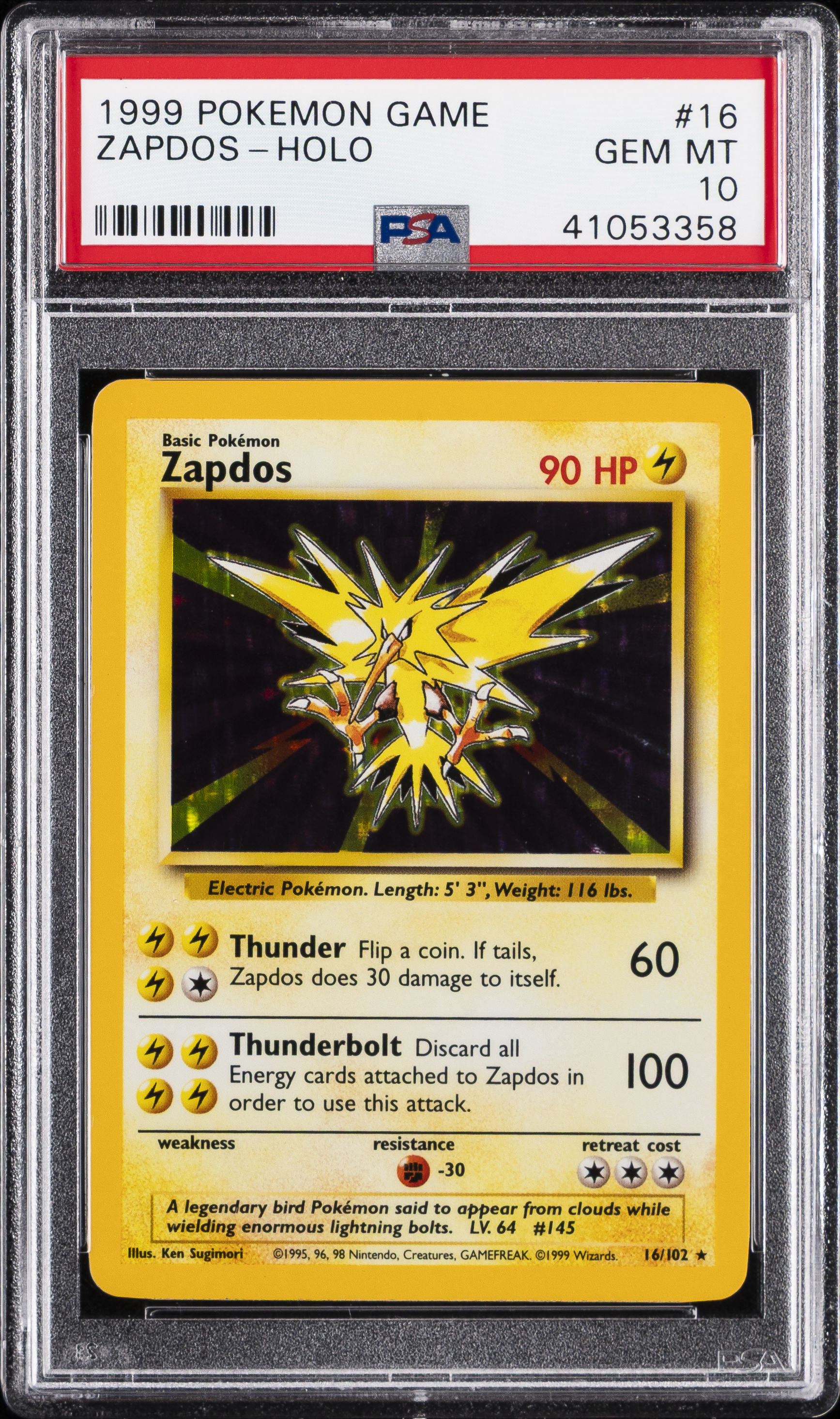 Zapdos-Holo