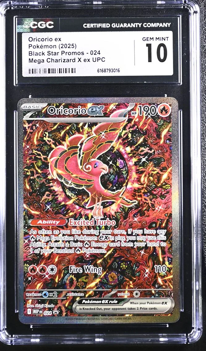 2025 #024 Oricorio ex CGC 10 Bla
