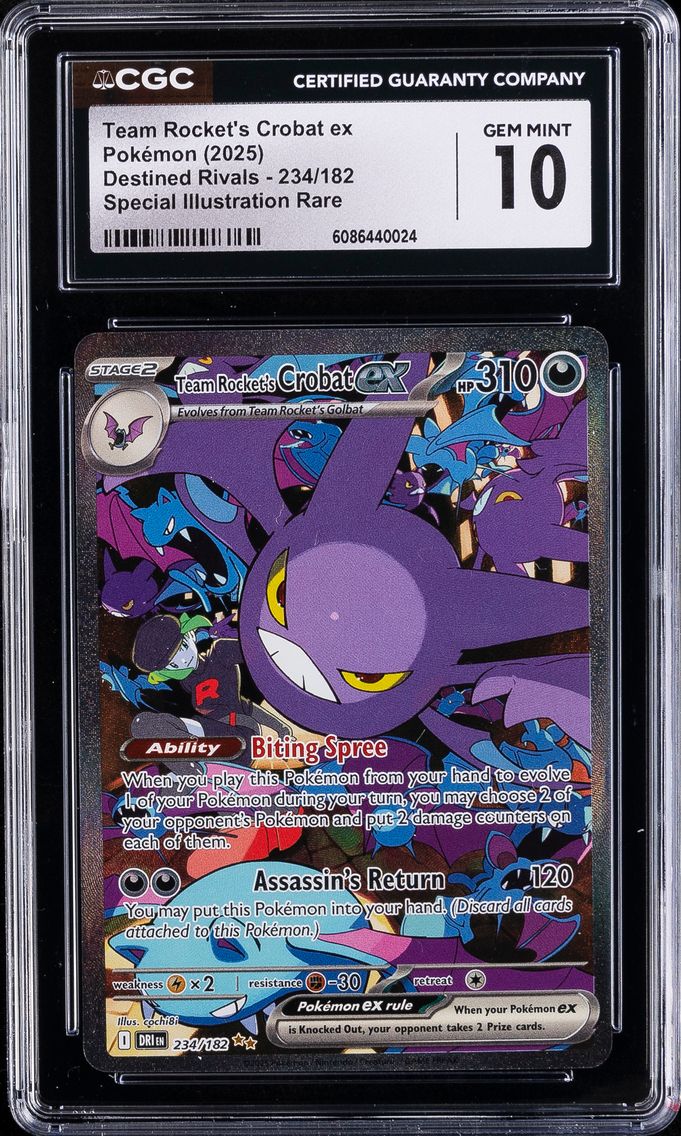 Team Rocket's Crobat ex - 234/182