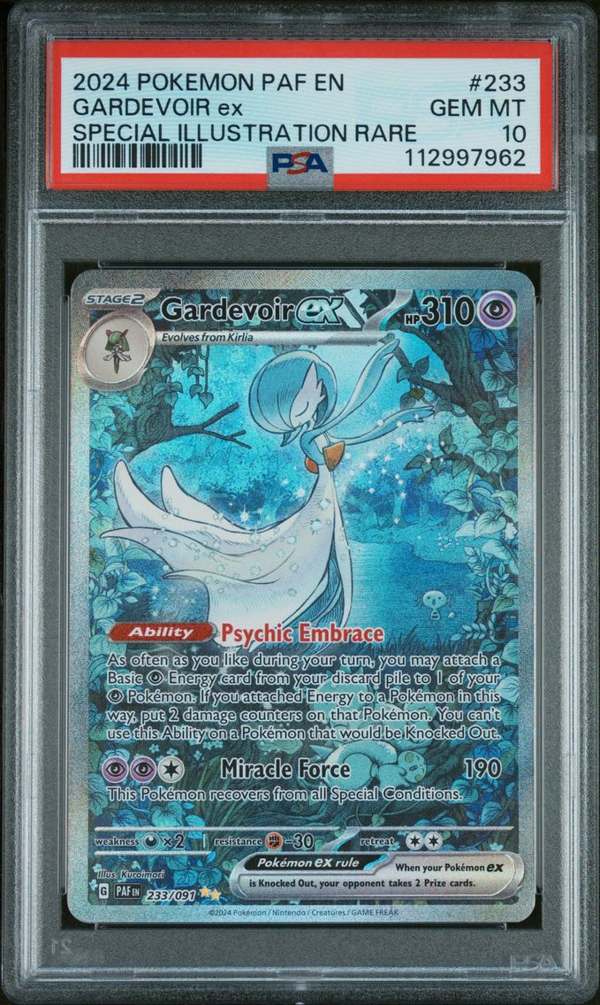 2024 #233 Gardevoir EX PSA 10 Pa