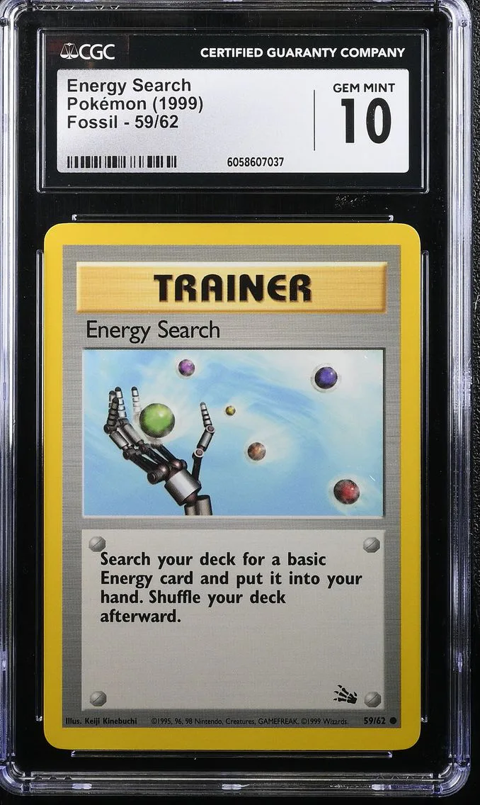 1999 #59 Energy Search CGC 10 Fossil - Unlimited - English