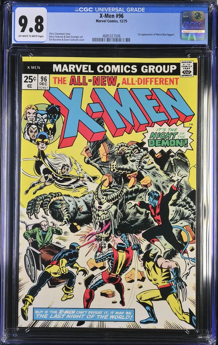 1975 #NA 1975 X-Men #96 CGC 9.8 Marvel Comics CGC 9.8