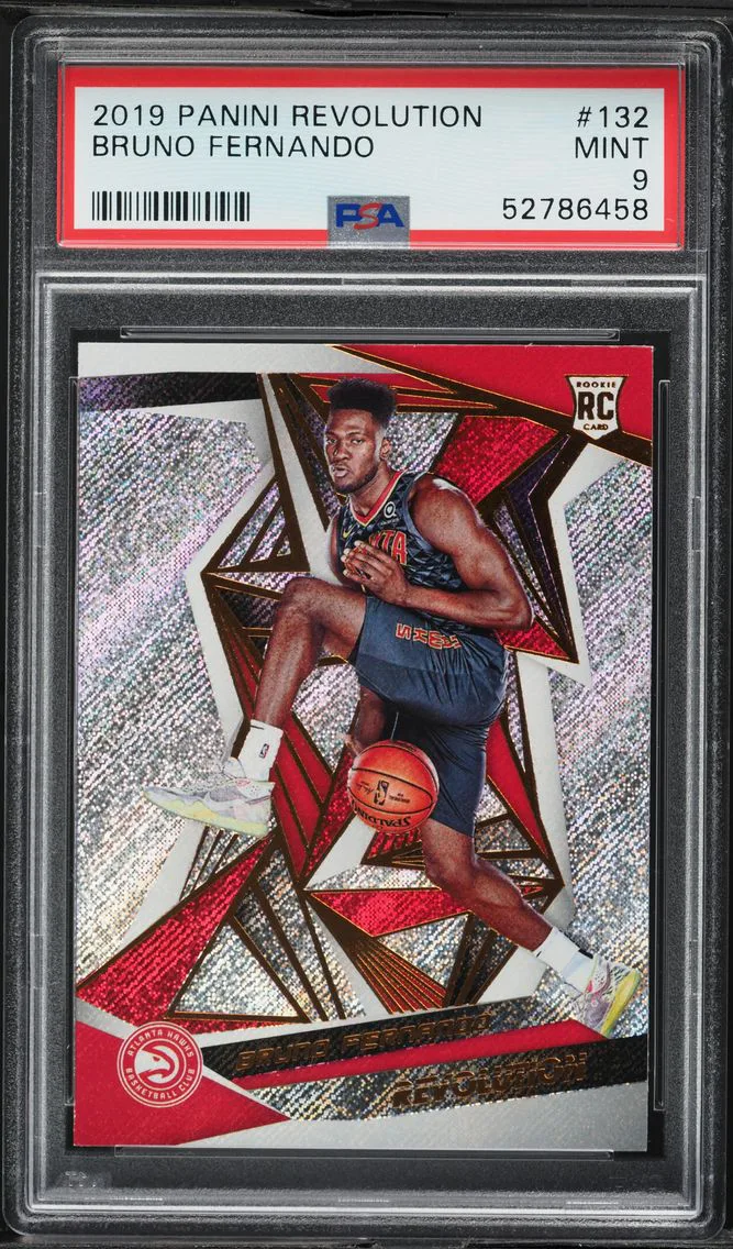 2019 #132 Bruno Fernando PSA 9 Panini Revolution Basketball