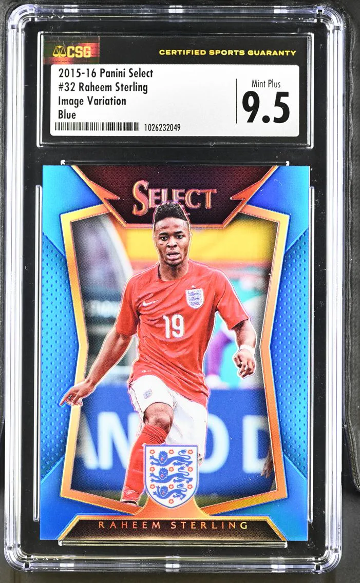 2015 #32 Raheem Sterling CGC 9.5 Panini Select