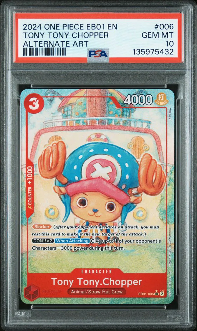 2024 #006 Tony Tony Chopper PSA 
