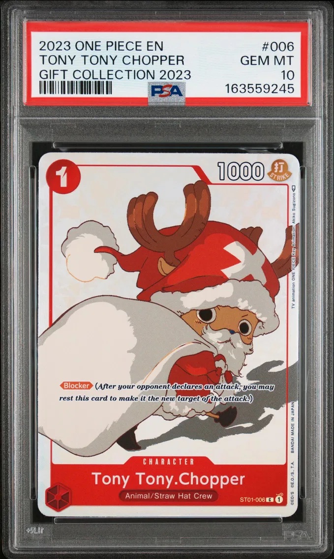 2023 #006 Tony Tony Chopper PSA 10 One Piece Gift Collection 2023
