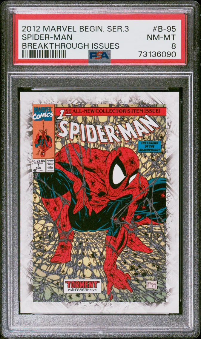 2012 #B-95 Spider-Man PSA 8 Marvel Beginnings Series 3 Breakthrough Issues