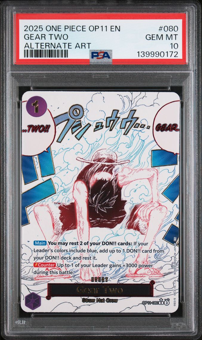 2025 #080 Gear Two PSA 10 One Pi